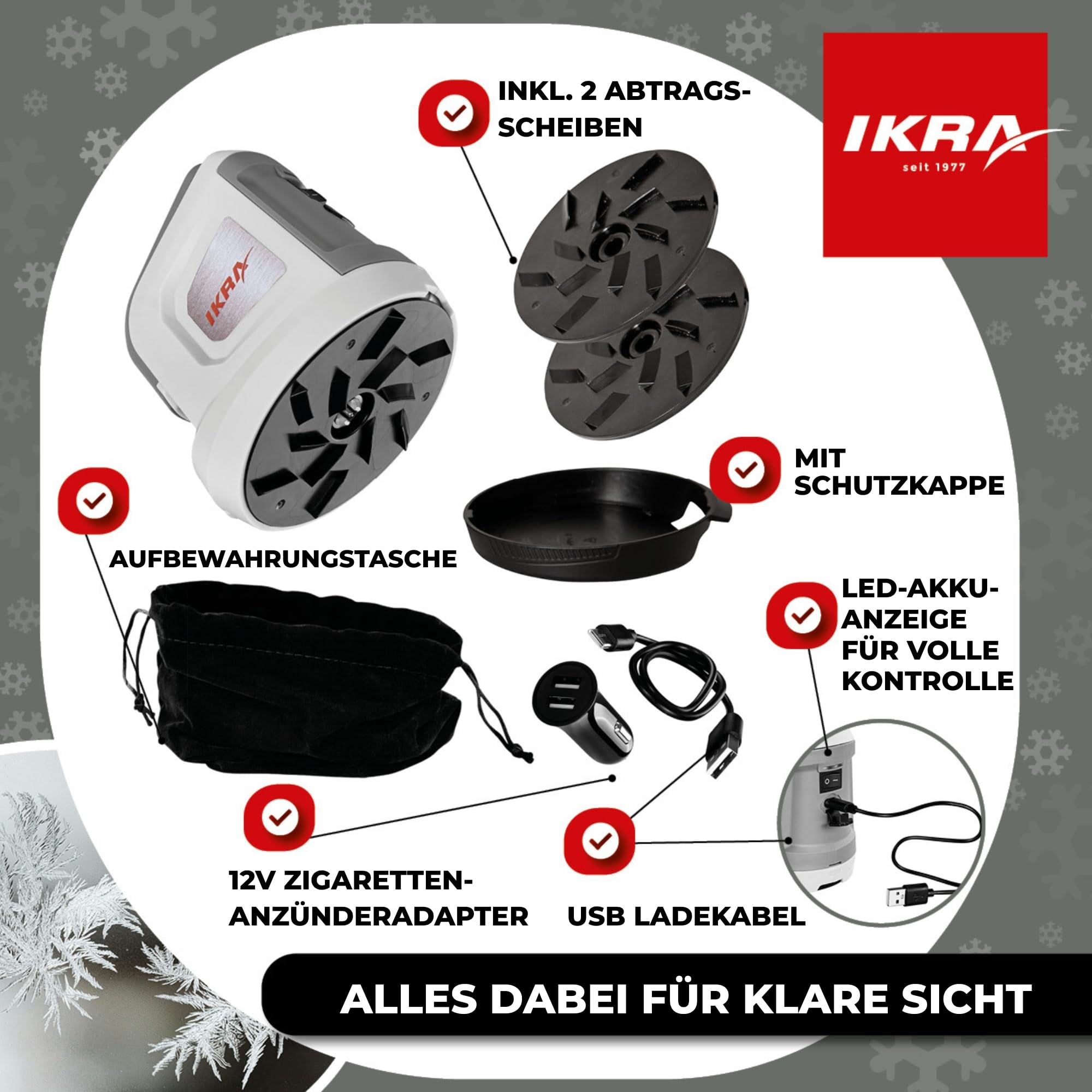 ikra-iaek-74-akku-eiskratzer-auto-mit-akku-12-klingen-scheibe image 6