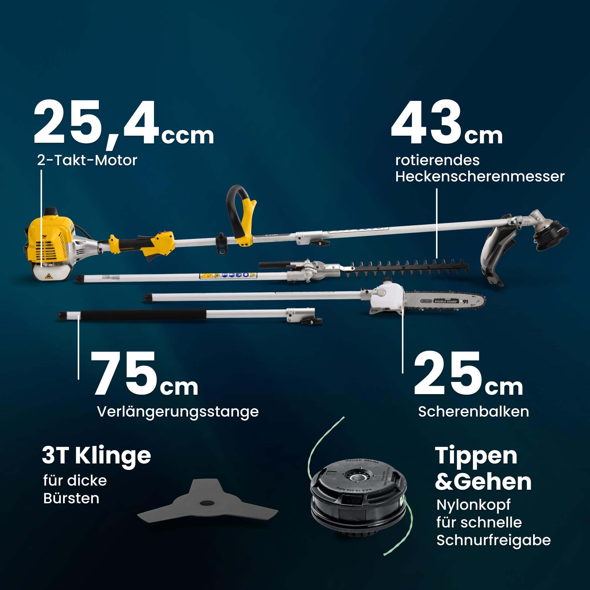 stiga-mt-330-5-in-1-benzin-multitool-motorsense-heckenschere-kettens-ge-und-rase image 6