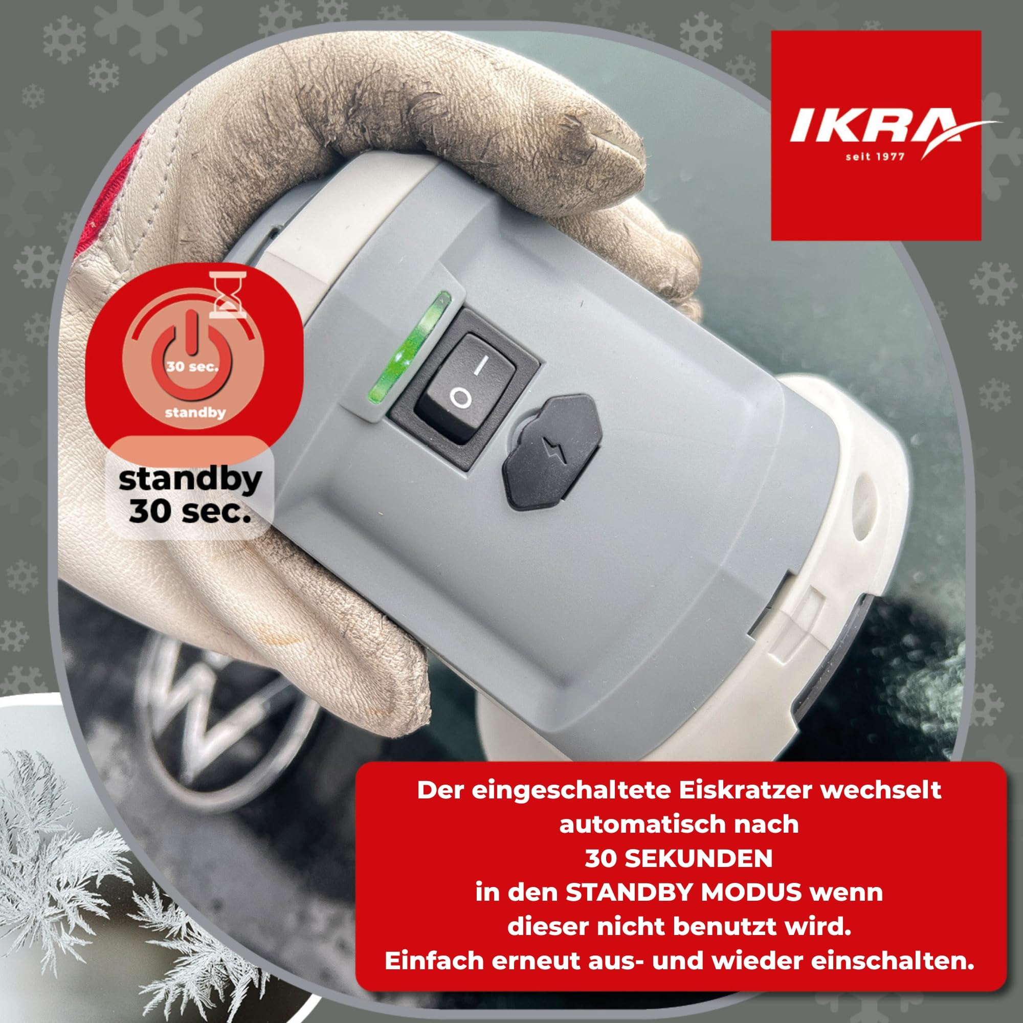 ikra-iaek-74-akku-eiskratzer-auto-mit-akku-12-klingen-scheibe image 4
