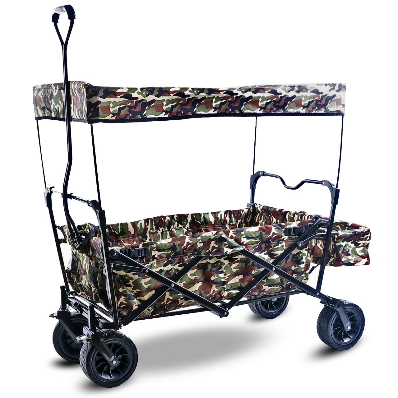 fuxtec-bollerwagen-fx-bw100-army-mit-dach-b-ware image 1