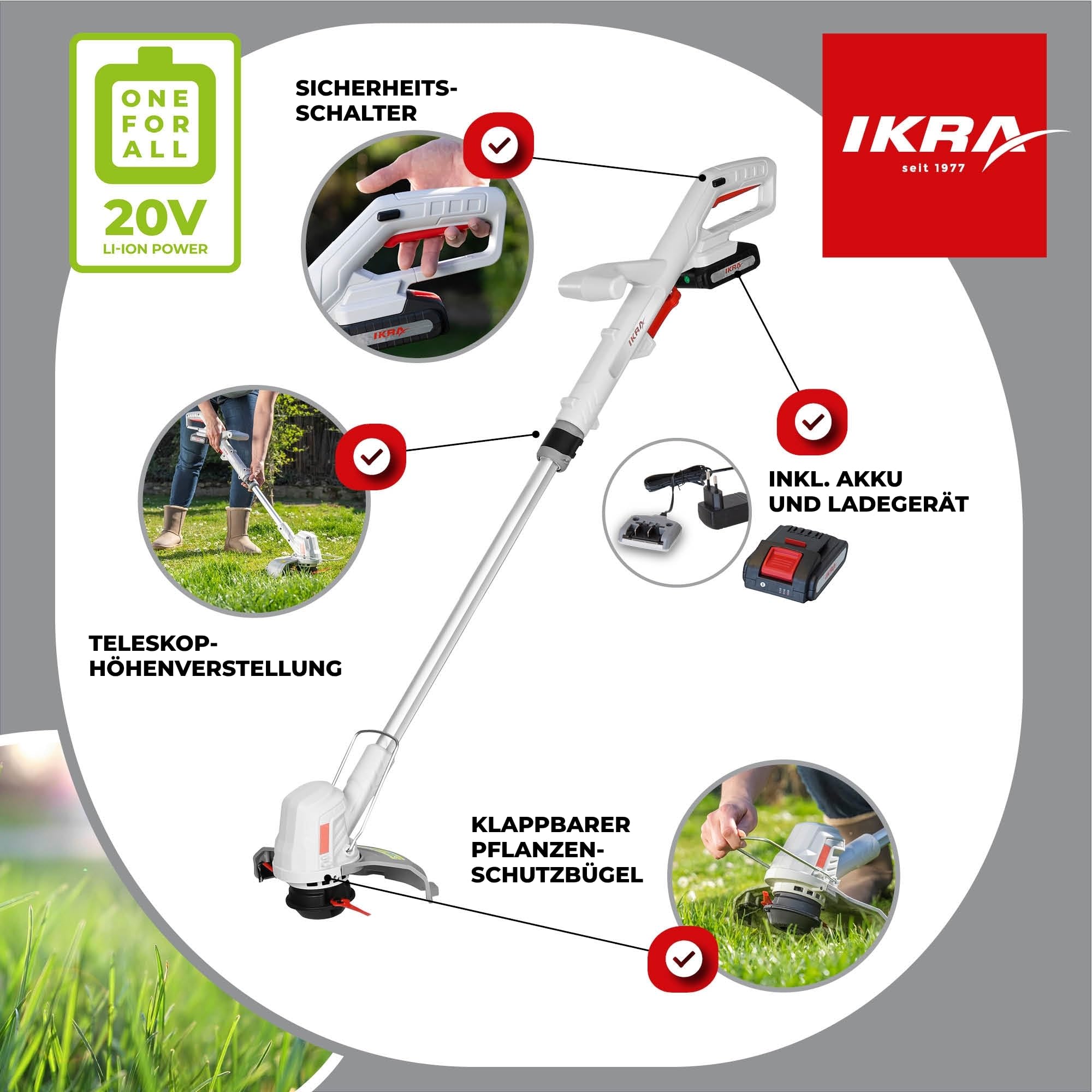 ikra-iart-2025-2in1-akku-rasentrimmer-20v-inkl-akku-ladeger-t-fadenspule-20-nylo image 6