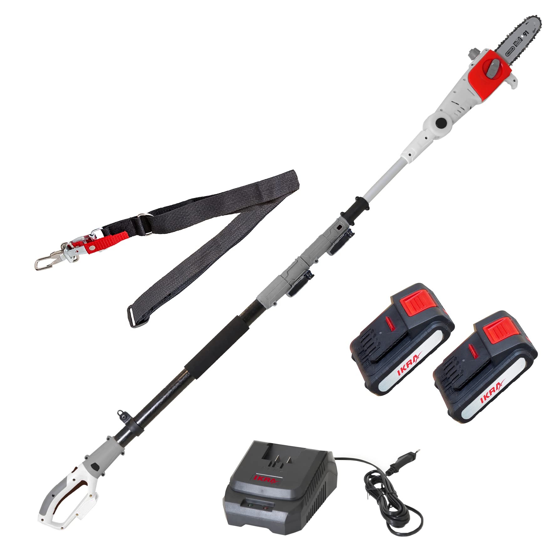 ikra-icps-2020-teleskop-entaster-20v-mit-2-akkus-und-schnellladeger-t image 1