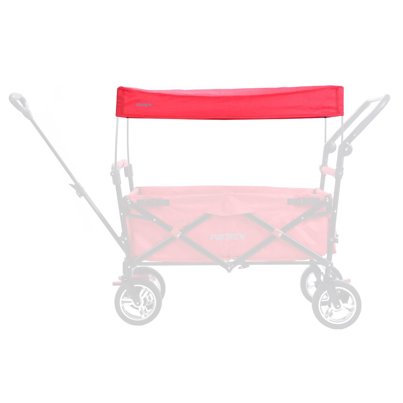fuxtec-sonnendach-rot-f-r-bollerwagen-ct-700-ct-800-schattenspender image 1