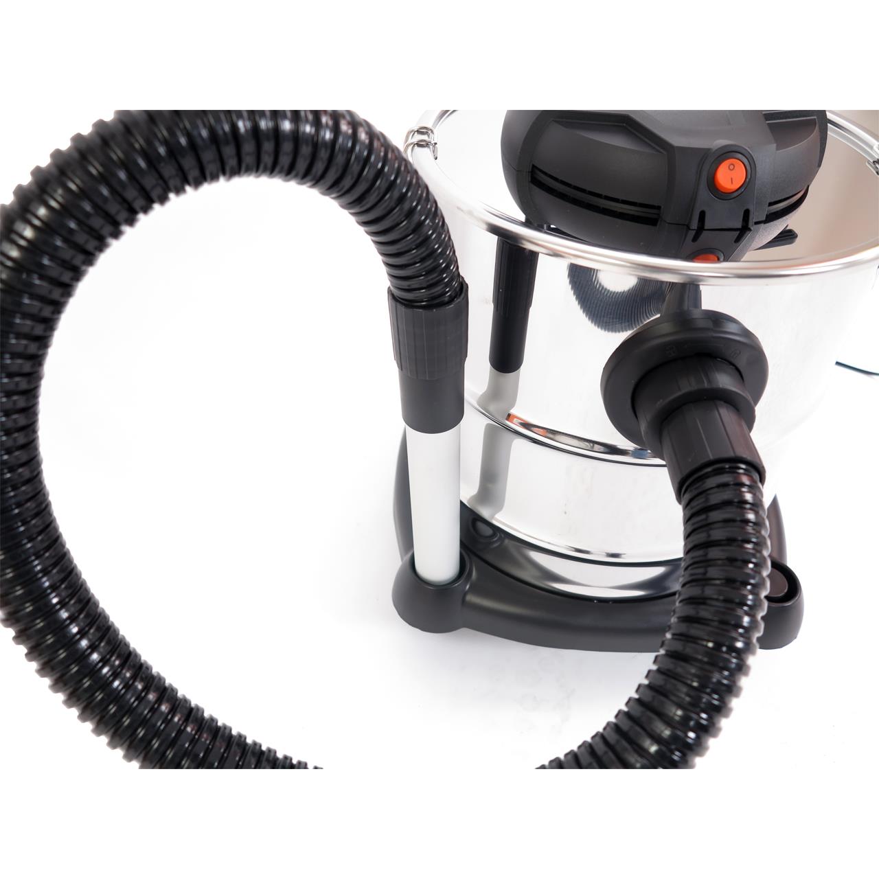 fuxtec-k416-aschesauger-b-ware-edelstahl-4-m-kabel-hepa-filter image 7