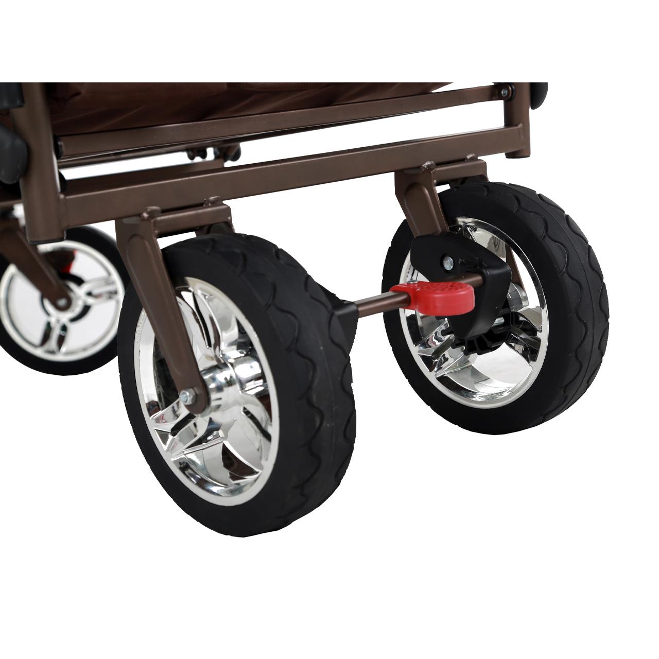 fuxtec-bollerwagen-fx-ct700-faltbar-in-grau-mit-uv-sonnendach-und-schiebegriff-b image 8